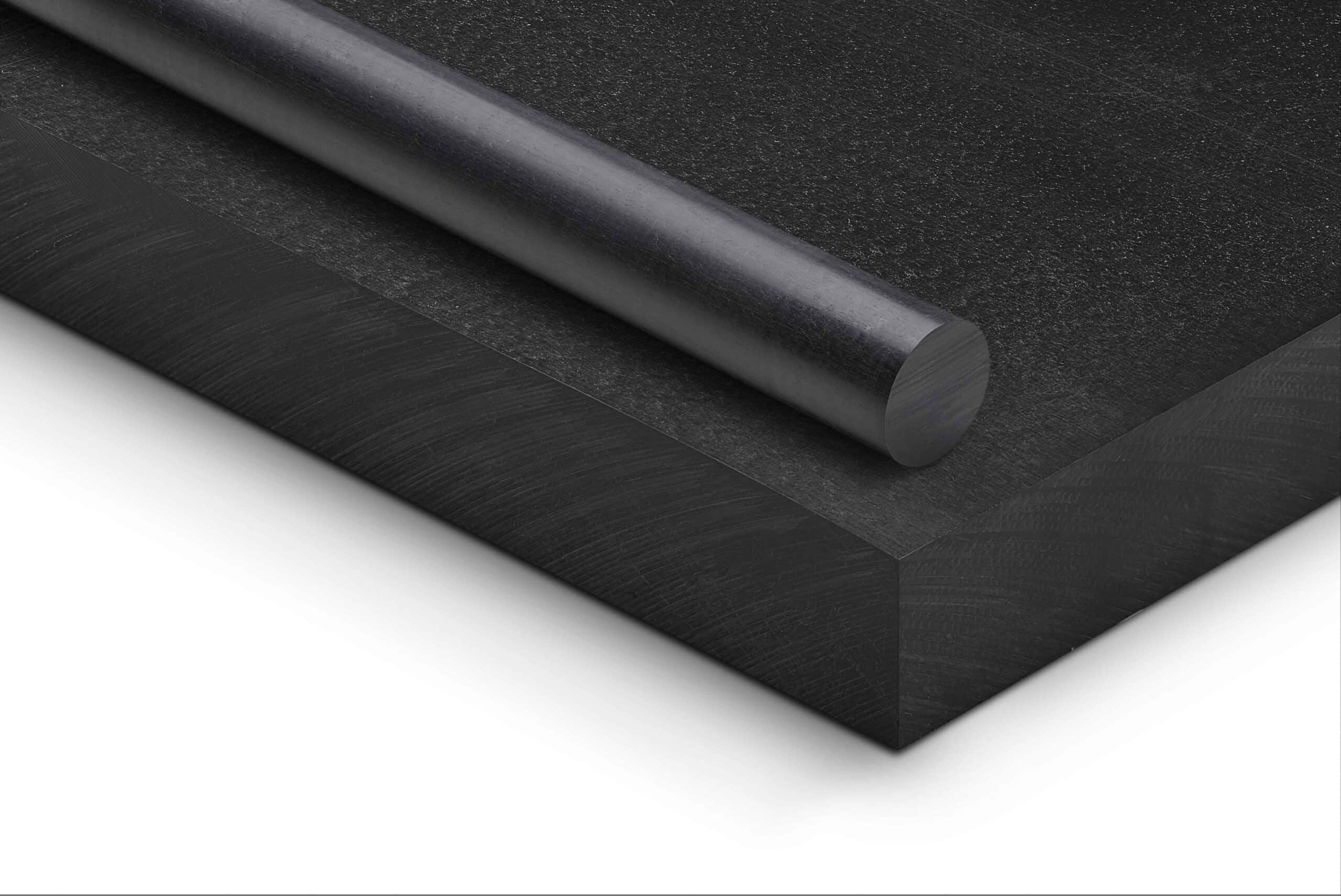 PEEK Platten schwarz